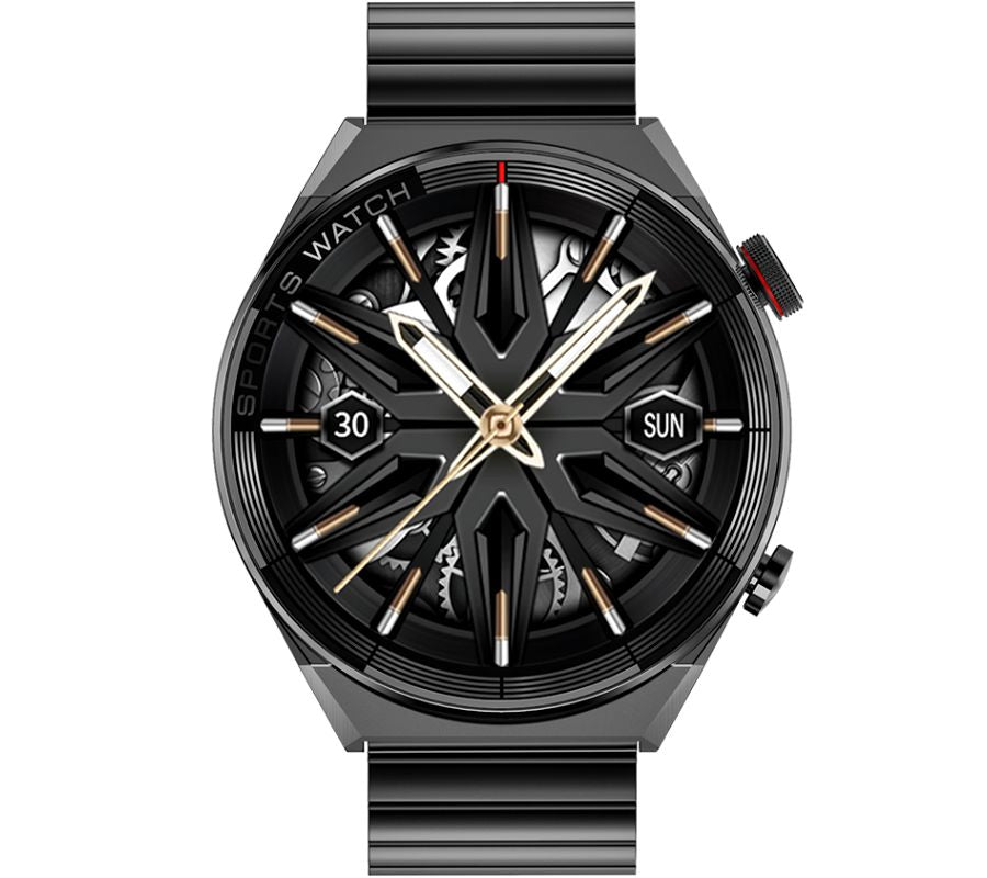 Smartwatch Rubicon RNCE99 Black Metal + Silicon SMARUB194 – zdjęcie 2