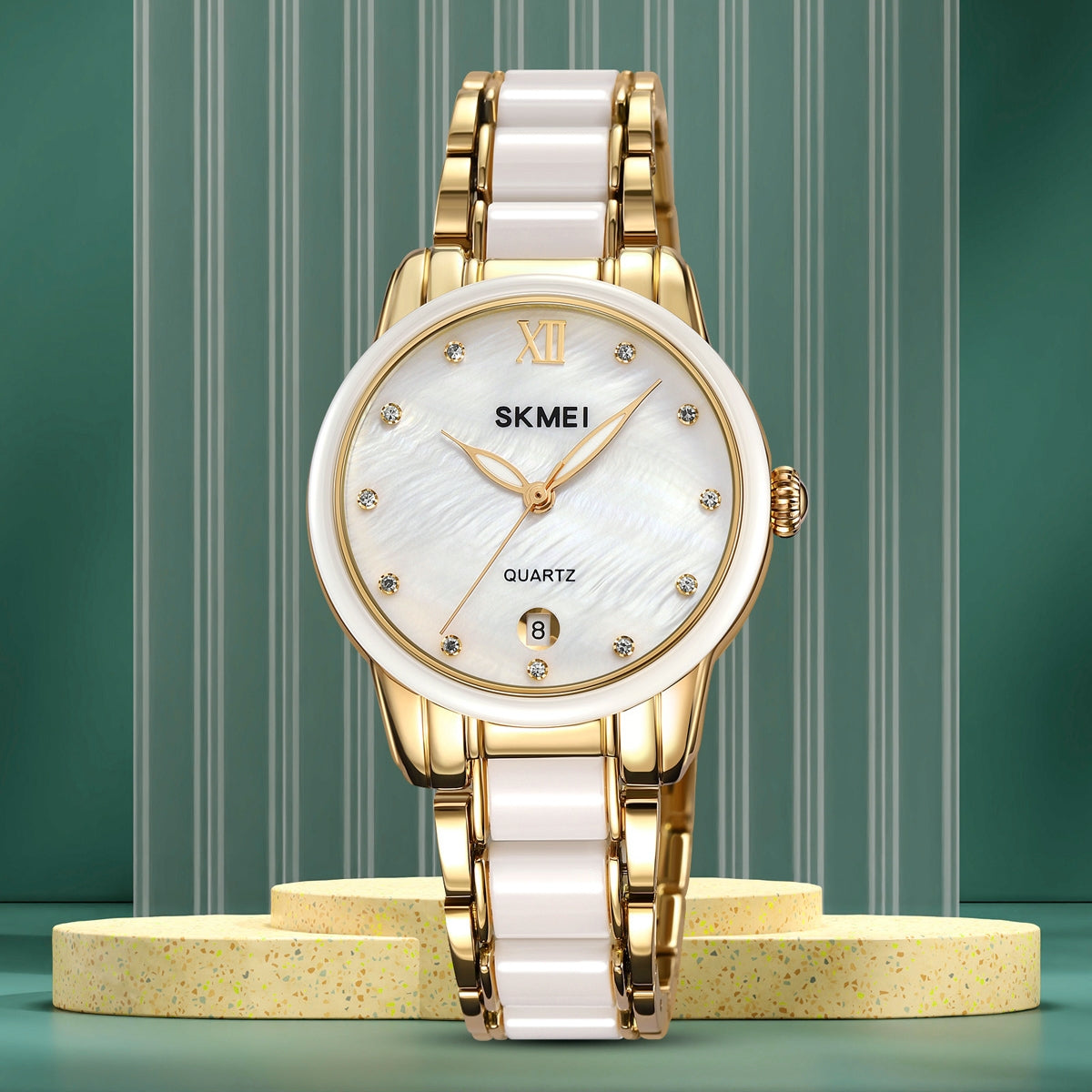 Zegarek Damski Skmei 2175GD + BOX – zdjęcie 9