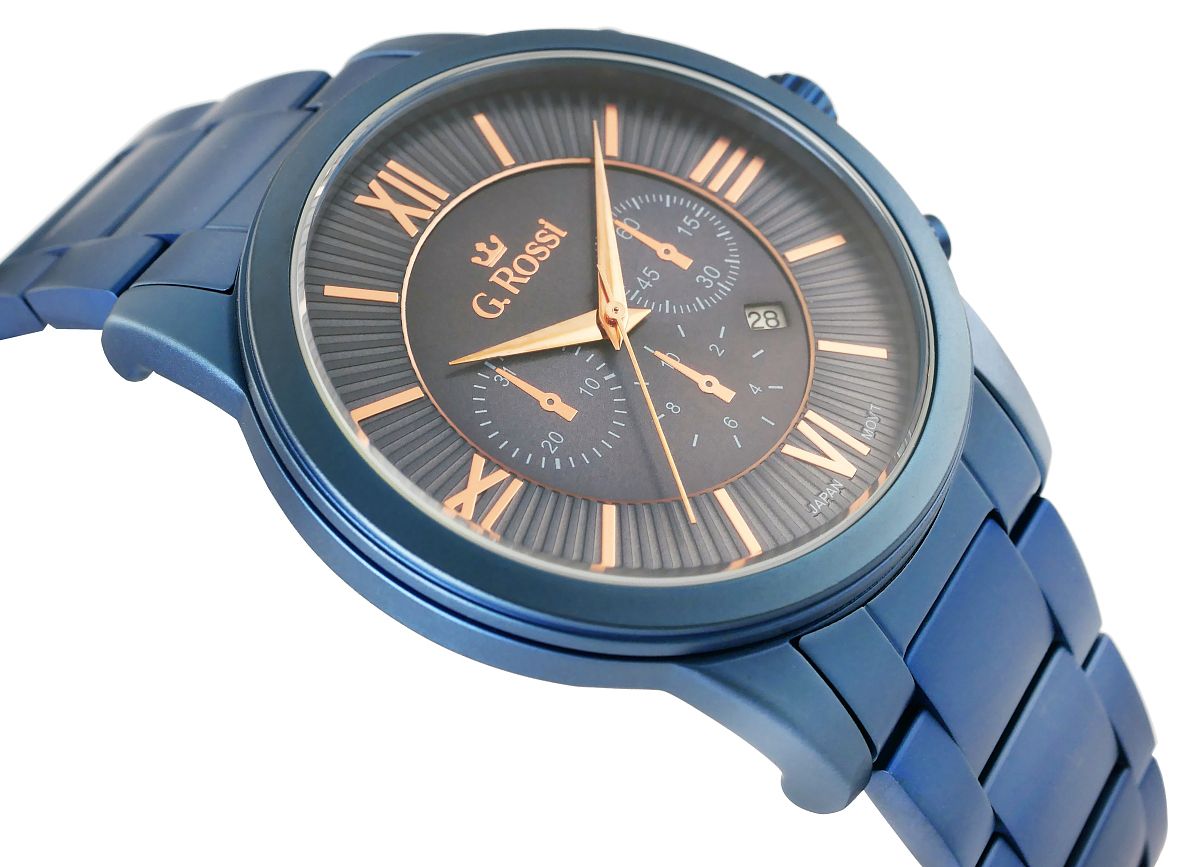 Zegarek Męski G.Rossi 6846B-6F3 + BOX – zdjęcie 5