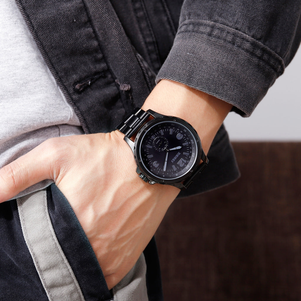 Zegarek Męski Skmei 1513BK + BOX – zdjęcie 9
