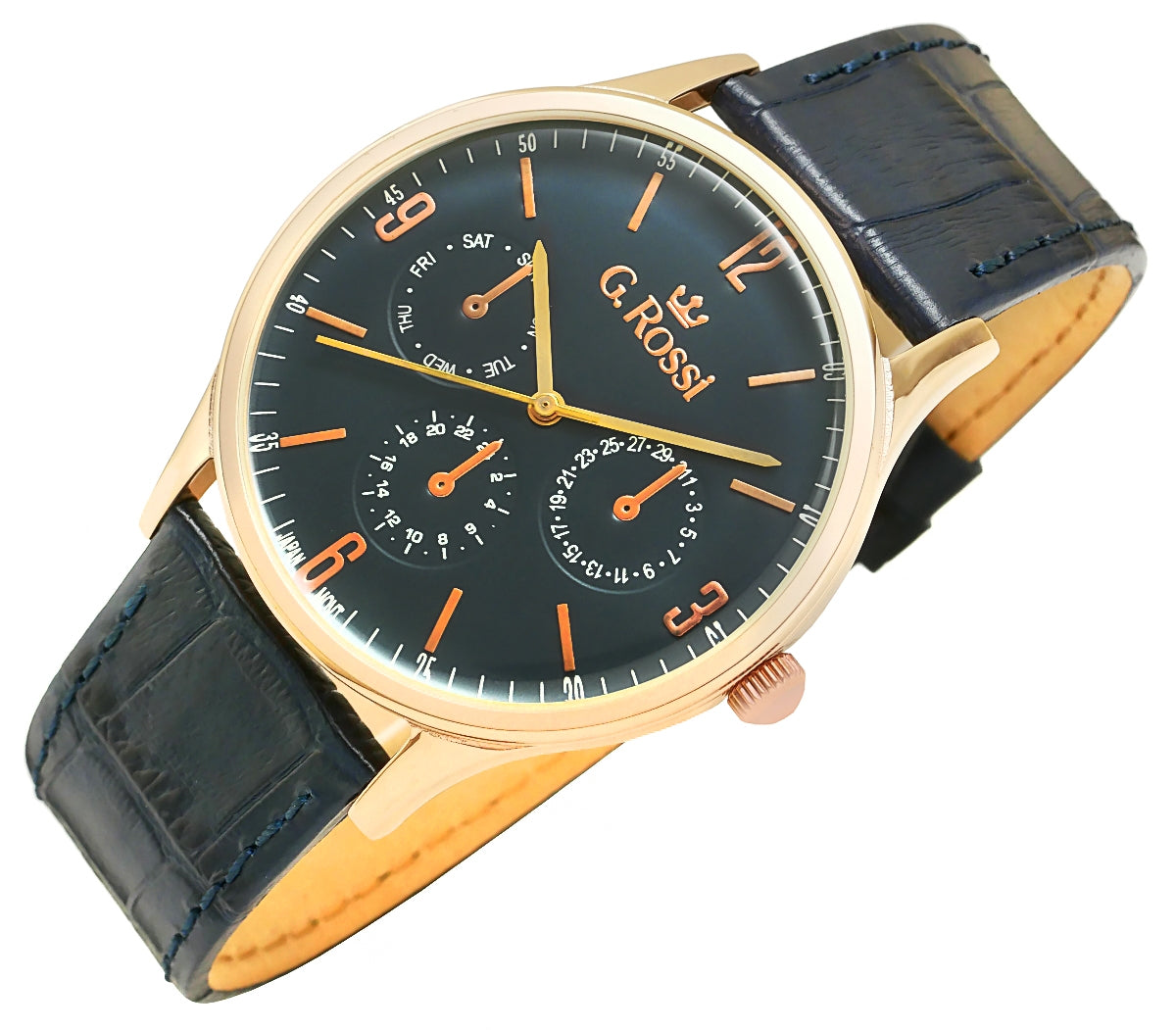 Zegarek Męski G.Rossi 10737A-6F3 + BOX – zdjęcie 4