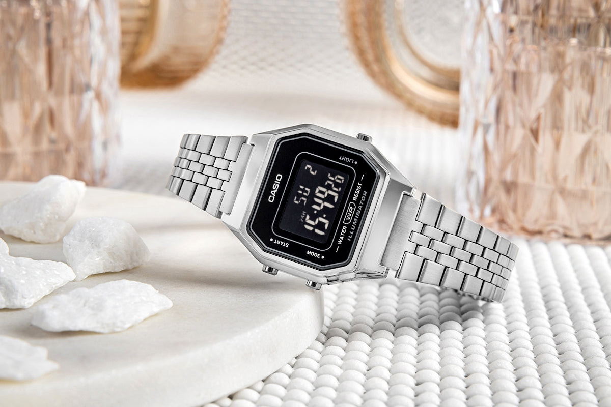 Zegarek Damski CASIO Vintage LA680WA-1BDF + BOX – zdjęcie 6