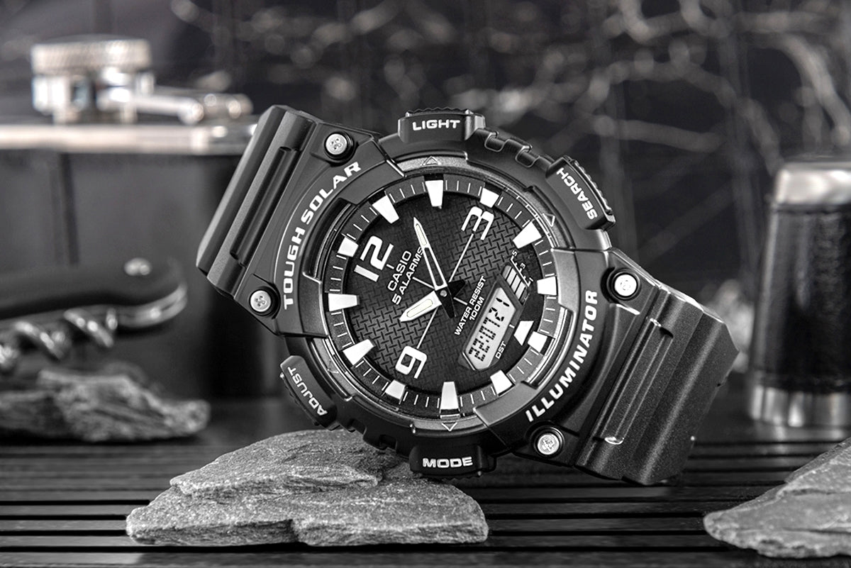 Zegarek Męski CASIO SOLAR AQ-S810W-1AVEF + BOX – zdjęcie 6