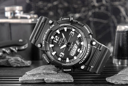 Zegarek Męski CASIO SOLAR AQ-S810W-1AVEF + BOX – zdjęcie 6