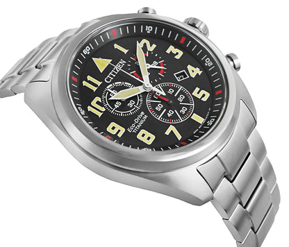 Zegarek Męski CITIZEN Super Titanium Eco-Drive AT2480-81E + BOX – zdjęcie 4