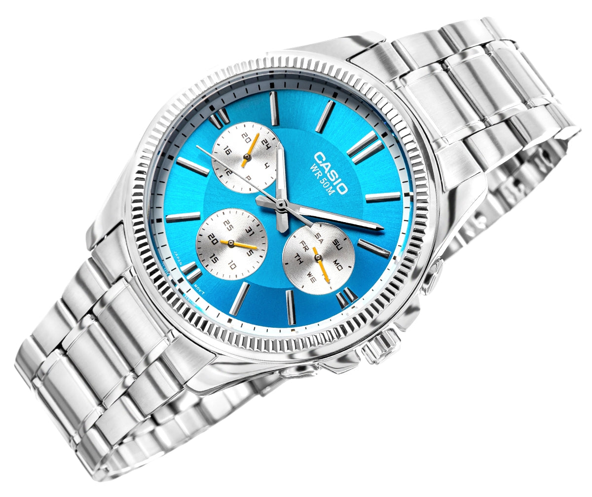 Zegarek Męski CASIO MTP-1375D-2A2VDF + BOX – zdjęcie 2