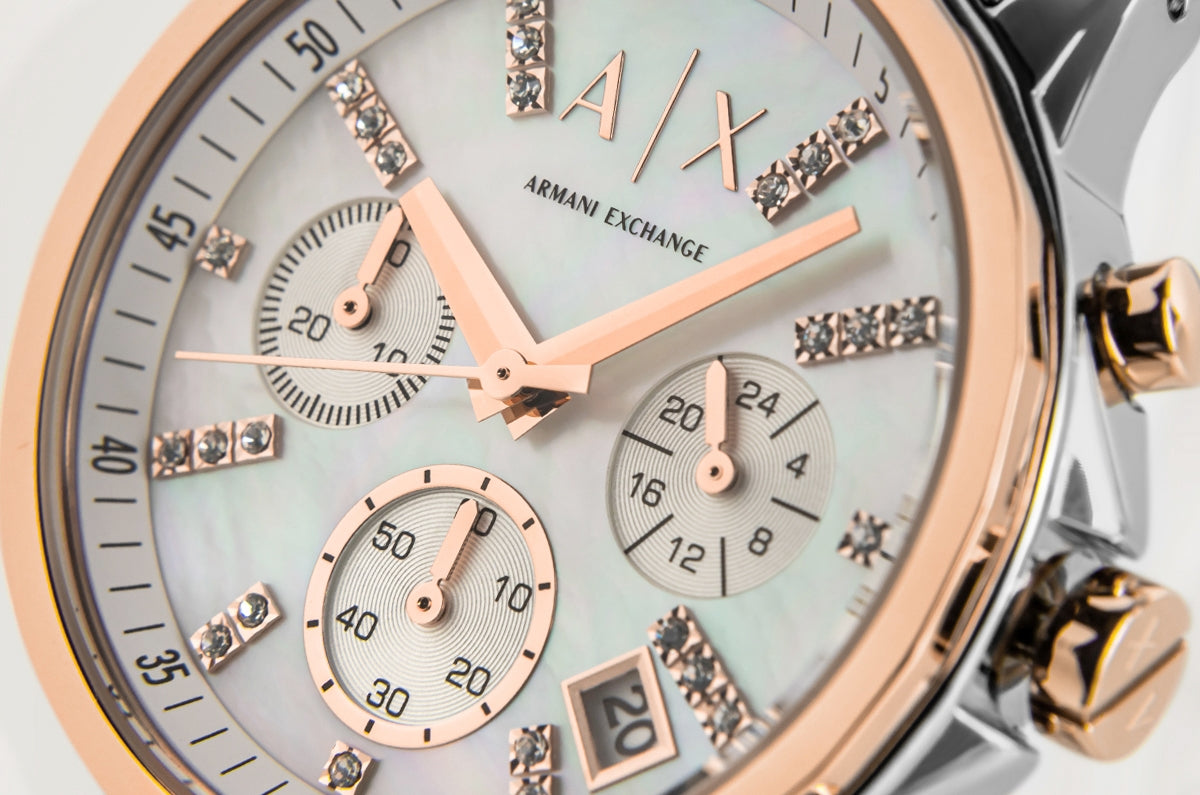 Zegarek Damski ARMANI EXCHANGE Banks Chronograph AX4331 + BOX – zdjęcie 9