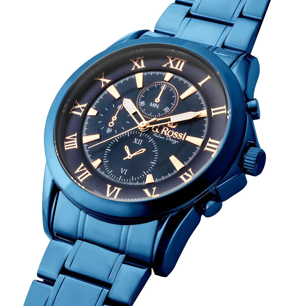 Zegarek Męski G.Rossi 3844B-6F3 + BOX – zdjęcie 3