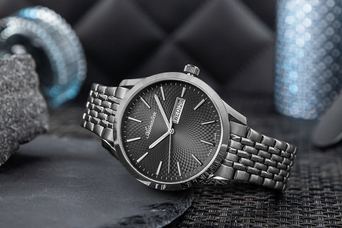 Zegarek Męski ADRIATICA Premiere A8327.S116Q + BOX – zdjęcie 8