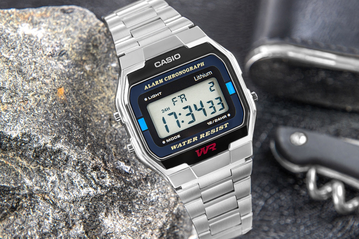 Zegarek CASIO A163WA-1QES Unisex + BOX – zdjęcie 6