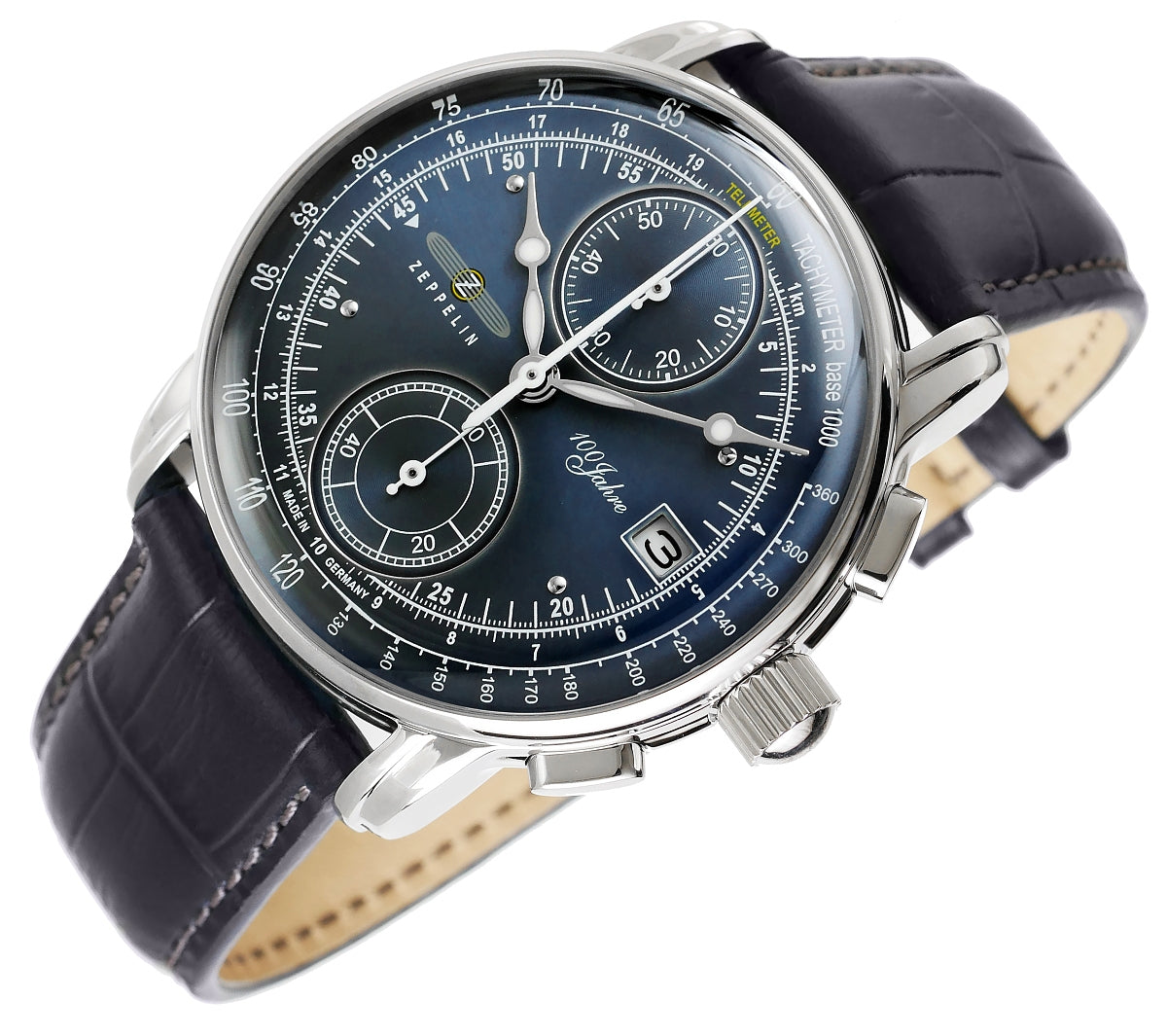 Zegarek Męski ZEPPELIN 100 Yahre Chronograph 8670-3 + BOX – zdjęcie 5