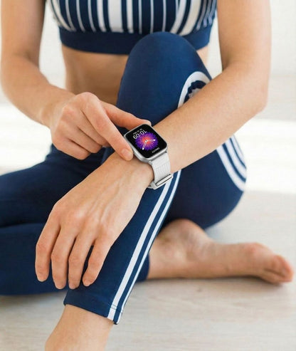 Smartwatch Gravity Srebrny Pasek + Bransoleta GT43-2 – zdjęcie 4