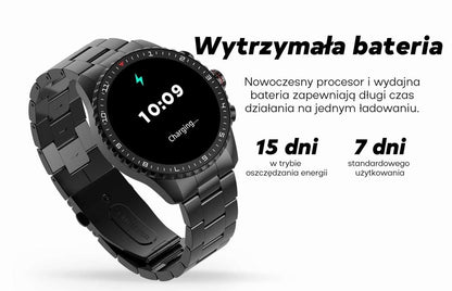 Smartwatch Męski GRAVITY GT16-2 Black / Czarna Bransoleta – zdjęcie 13