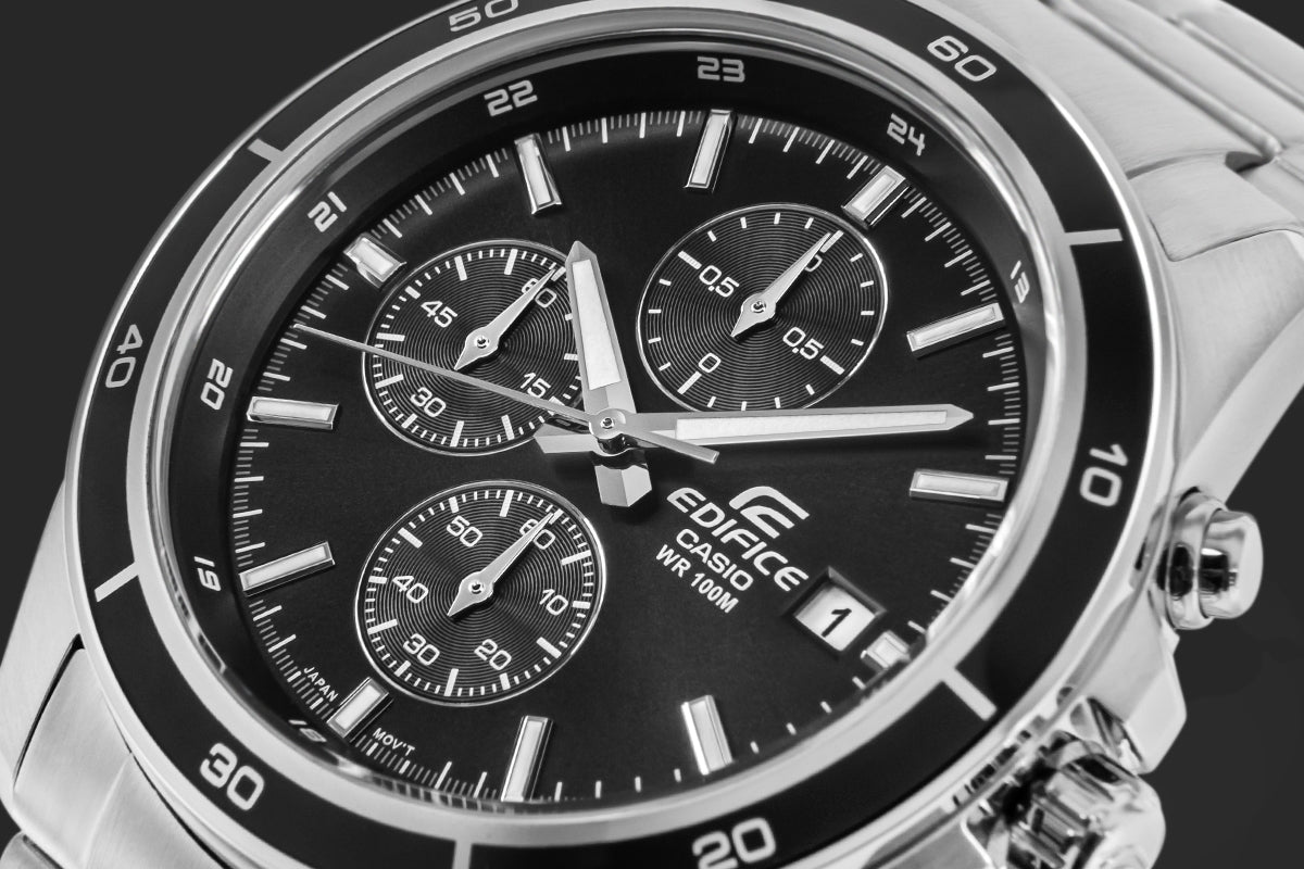 Zegarek Męski CASIO EDIFICE EFR-526D-1AVUEF + B0X – zdjęcie 5