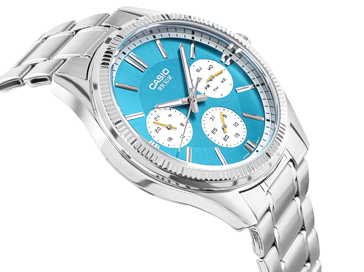 Zegarek Męski CASIO MTP-1375D-2A2VDF + BOX – zdjęcie 3