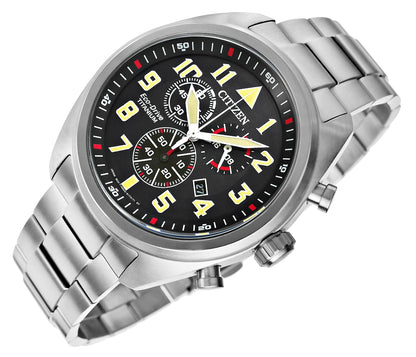 Zegarek Męski CITIZEN Super Titanium Eco-Drive AT2480-81E + BOX – zdjęcie 5
