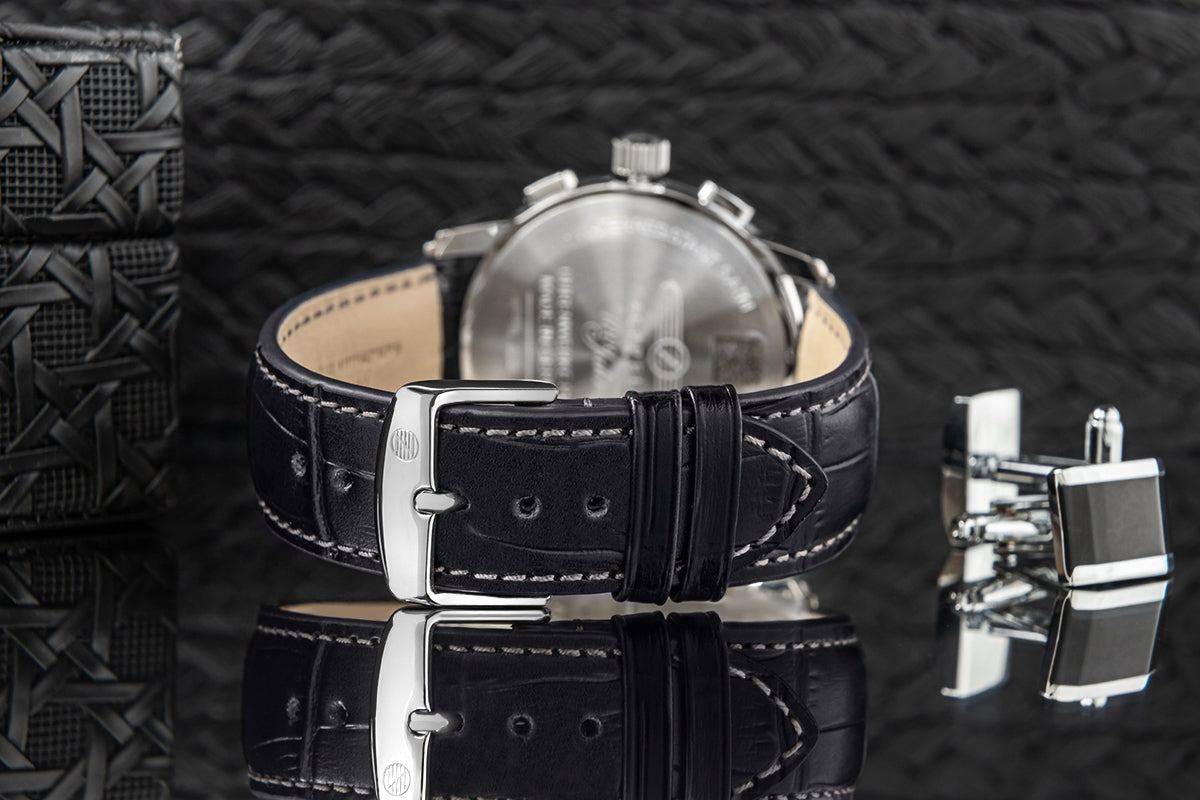 Zegarek Męski ZEPPELIN 100 Yahre Chronograph 8670-3 + BOX – zdjęcie 6