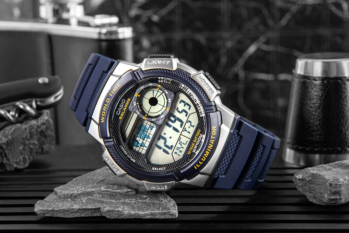 Zegarek Męski CASIO AE-1000W-2AVDF + BOX – zdjęcie 7