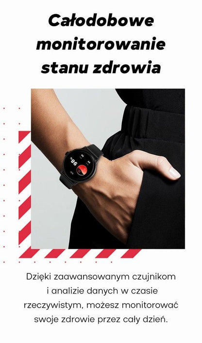 Smartwatch Damski GRAVITY GT12-3 Różowy Pasek Silikonowy + Bransoleta – zdjęcie 10