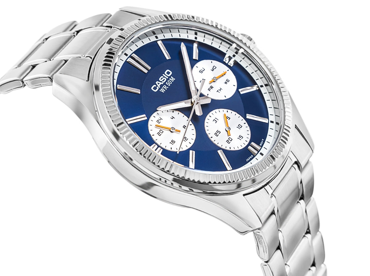 Zegarek Męski CASIO MTP-1375D-2A1VDF + BOX – zdjęcie 3