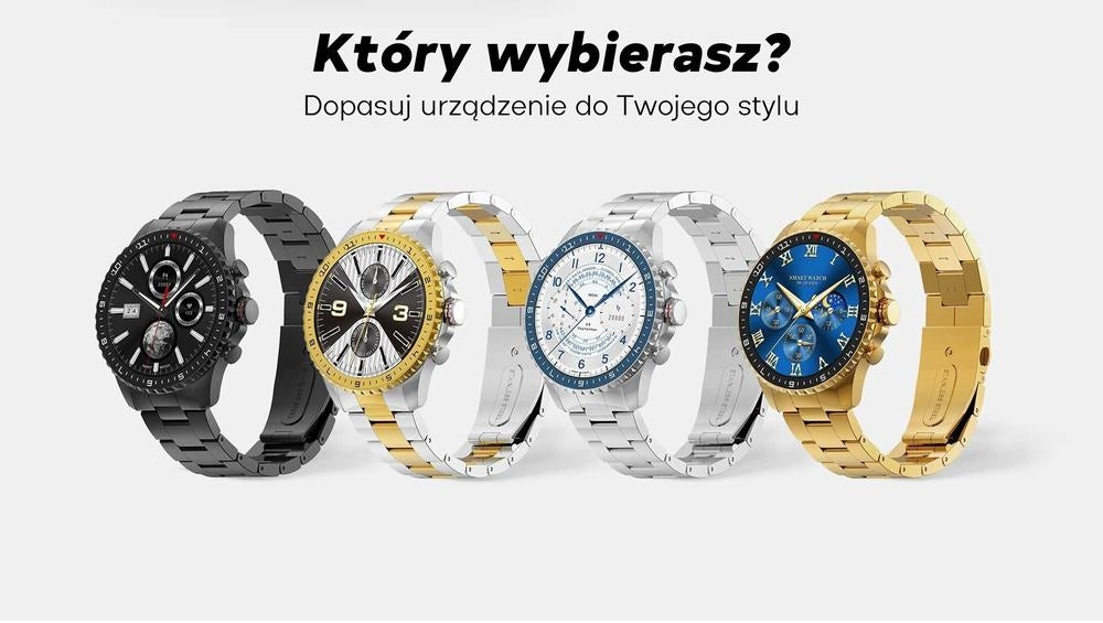 Smartwatch Męski GRAVITY GT16-2 Black / Czarna Bransoleta – zdjęcie 14