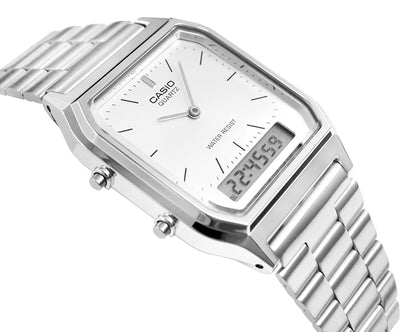 Zegarek Damski Casio Vintage AQ-230A-7AMQYES + BOX – zdjęcie 4