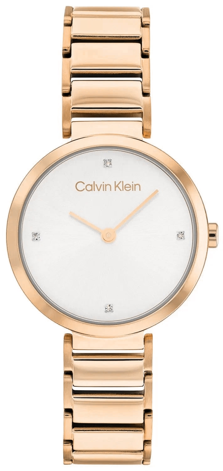 Zegarek Damski CALVIN KLEIN Minimalistic T Bar 25200140 + BOX
