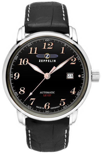Zegarek Męski ZEPPELIN LZ127 Graf Zeppelin Automatik 7656-2 + BOX