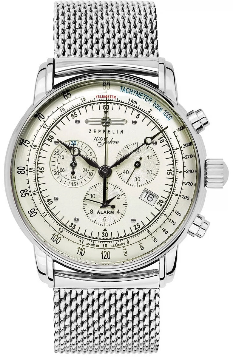 Zegarek Męski ZEPPELIN 100 Jahre Chronograph 8680M-3 + BOX