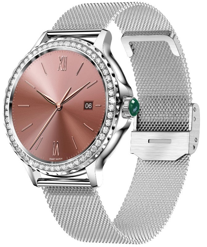 Smartwatch Damski Rubicon RNCF19-1 Silver  Bransoleta + Pasek – zdjęcie 2