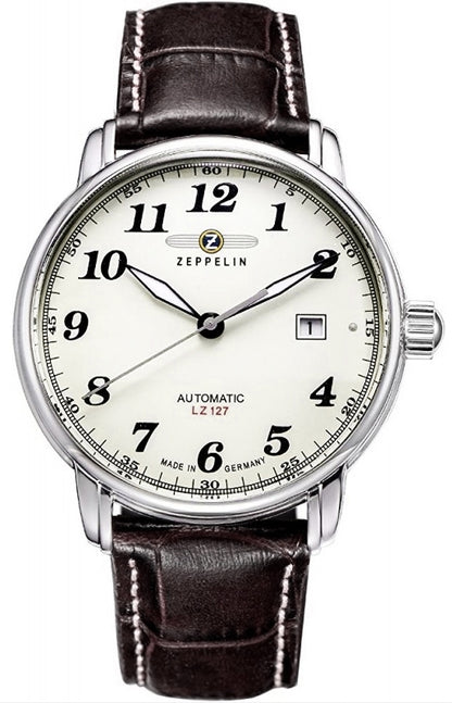 Zegarek Męski ZEPPELIN Automatic LZ 127 7656-5 + BOX