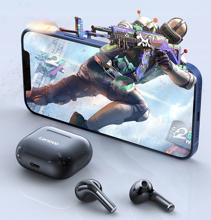 Słuchawki bezprzewodowe douszne LENOVO Thinkplus LivePods LP40 PRO Czarne – zdjęcie 10