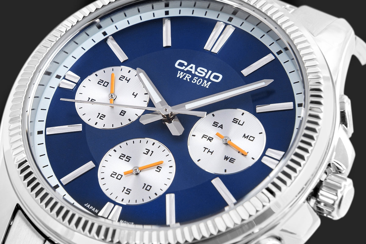 Zegarek Męski CASIO MTP-1375D-2A1VDF + BOX – zdjęcie 4