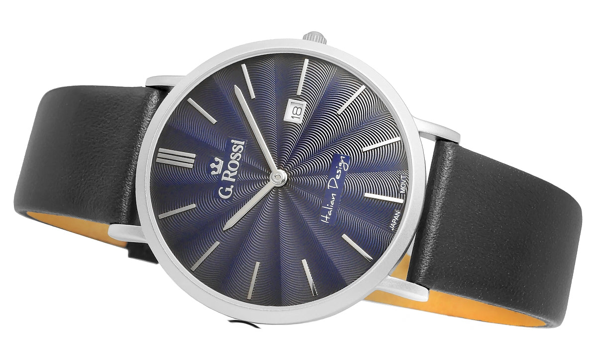 Zegarek Męski G.ROSSI 10853A-6A1 + BOX – zdjęcie 5