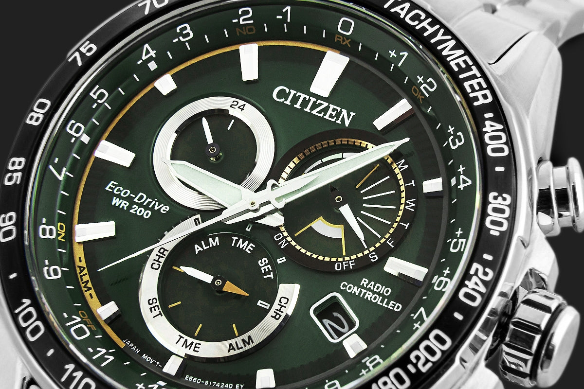 Zegarek Męski CITIZEN Eco-Drive Radio-Controlled CB5914-89X + BOX – zdjęcie 6