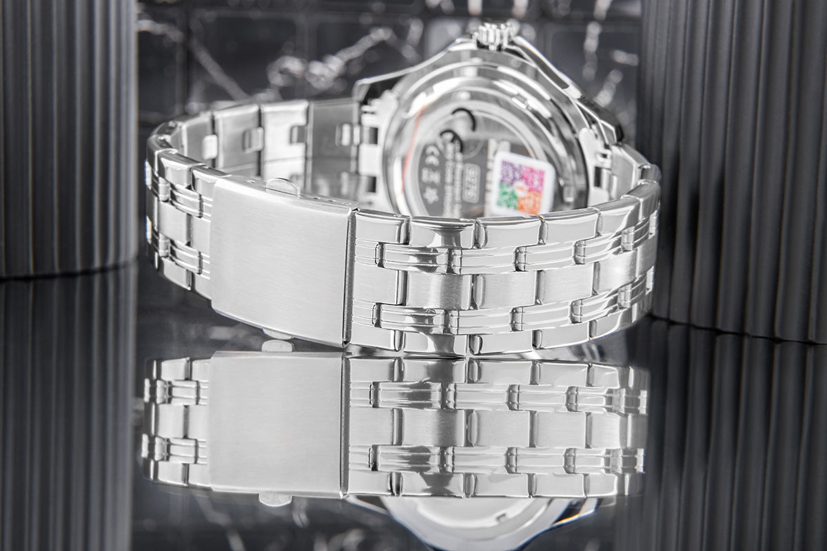 Zegarek Męski Skmei 9276SISIBK + BOX – zdjęcie 12