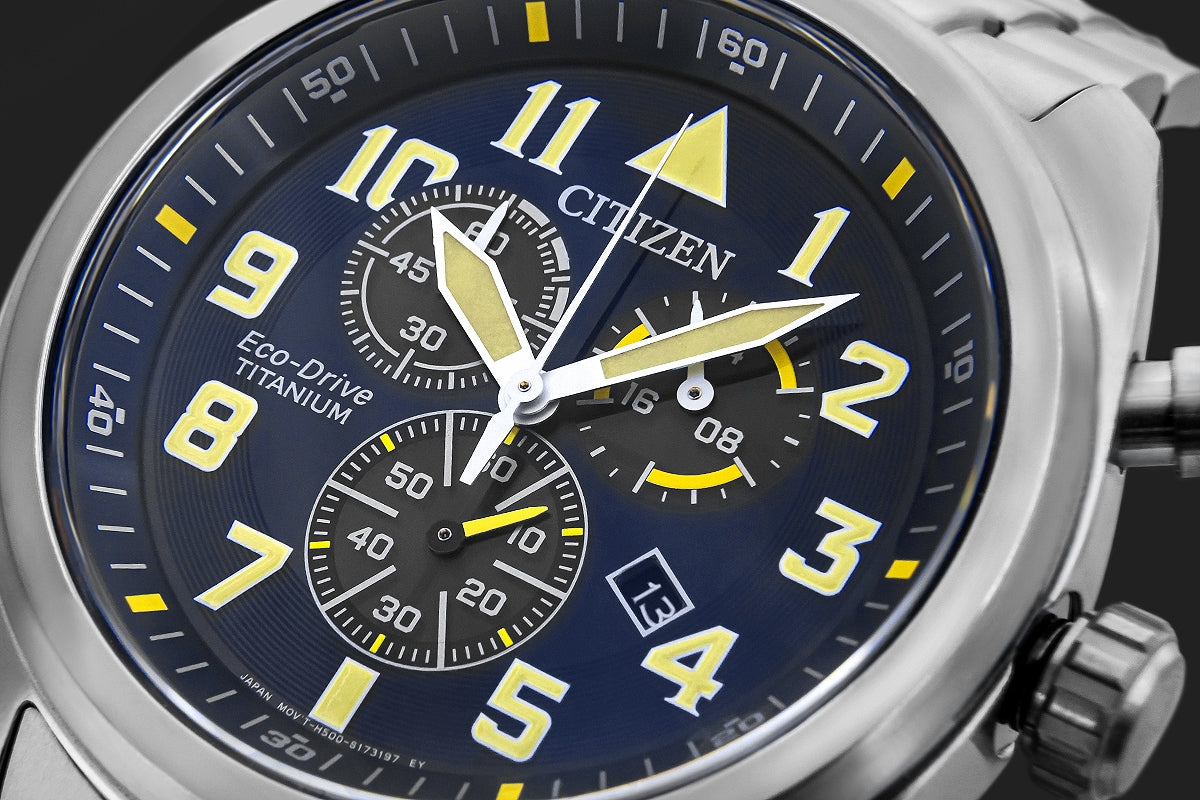 Zegarek Męski CITIZEN Super Titanium Eco-Drive AT2480-81L + BOX – zdjęcie 7