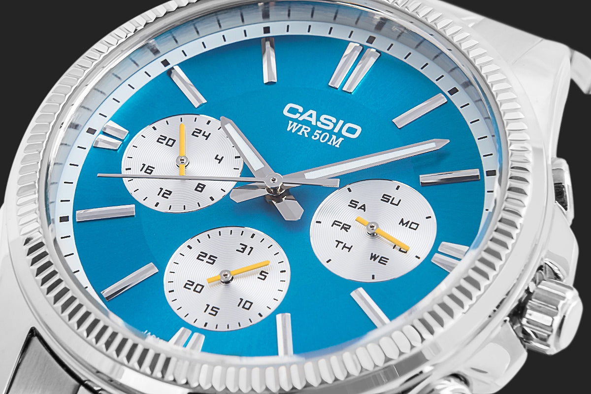 Zegarek Męski CASIO MTP-1375D-2A2VDF + BOX – zdjęcie 4
