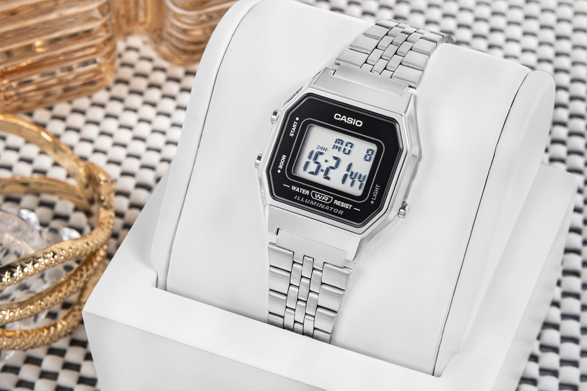 Zegarek Damski CASIO Vintage LA680WA-1DF + BOX – zdjęcie 5