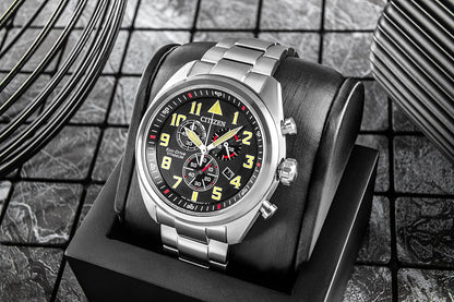 Zegarek Męski CITIZEN Super Titanium Eco-Drive AT2480-81E + BOX – zdjęcie 7