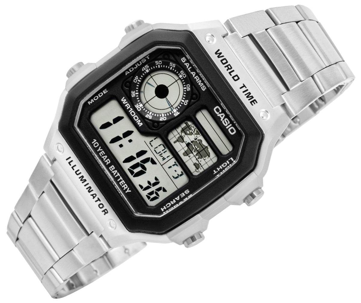 Zegarek Męski CASIO AE-1200WHD-1AVEF + BOX – zdjęcie 2