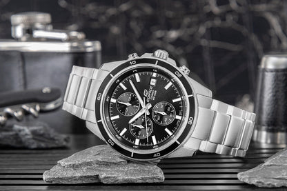Zegarek Męski CASIO EDIFICE EFR-526D-1AVUEF + B0X – zdjęcie 7