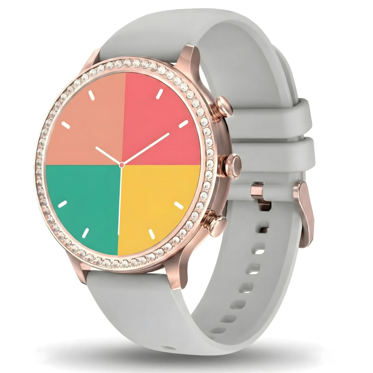 Smartwatch Gravity Różowe Złoto Pasek i Bransoleta GT5-8 – zdjęcie 6
