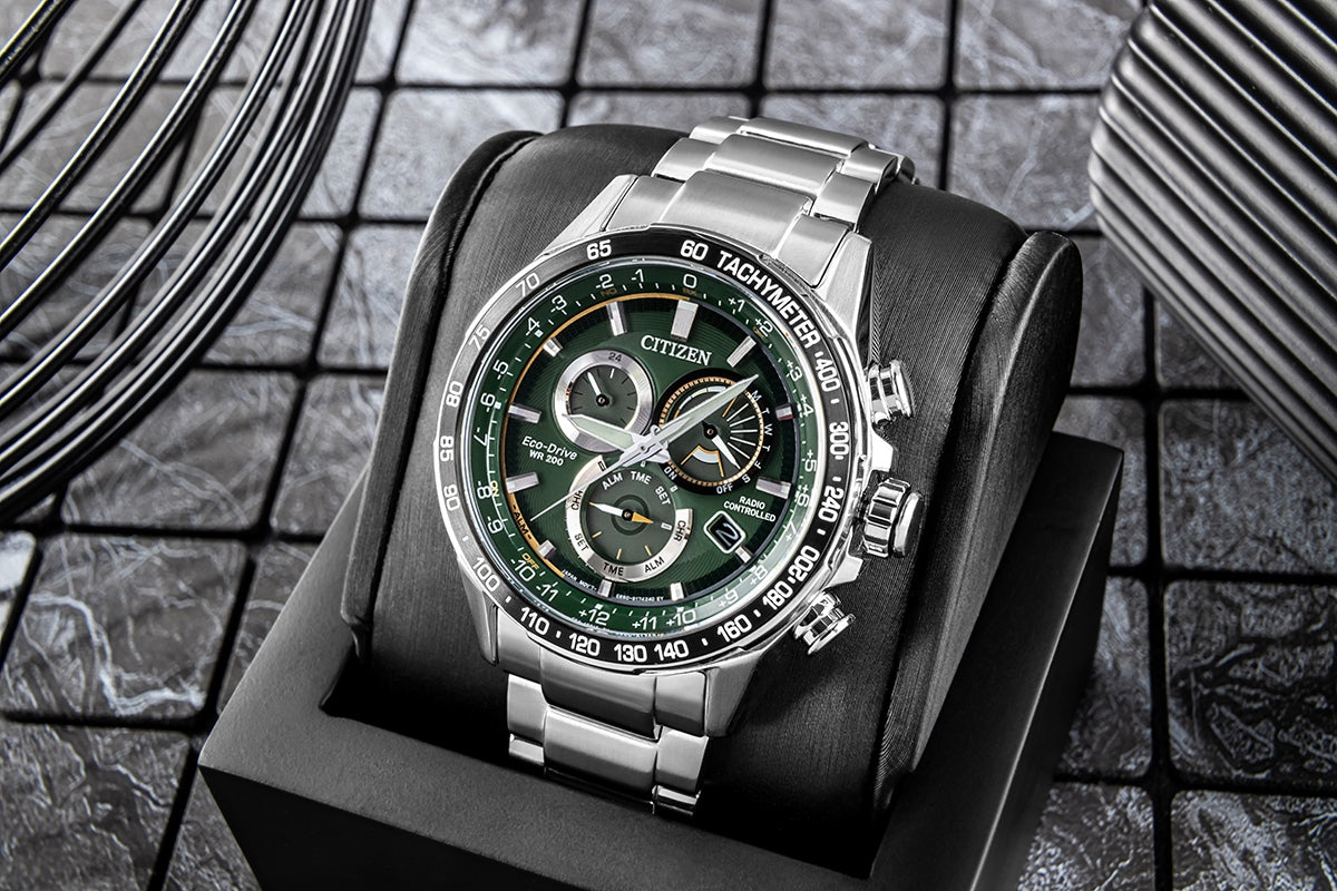 Zegarek Męski CITIZEN Eco-Drive Radio-Controlled CB5914-89X + BOX – zdjęcie 7