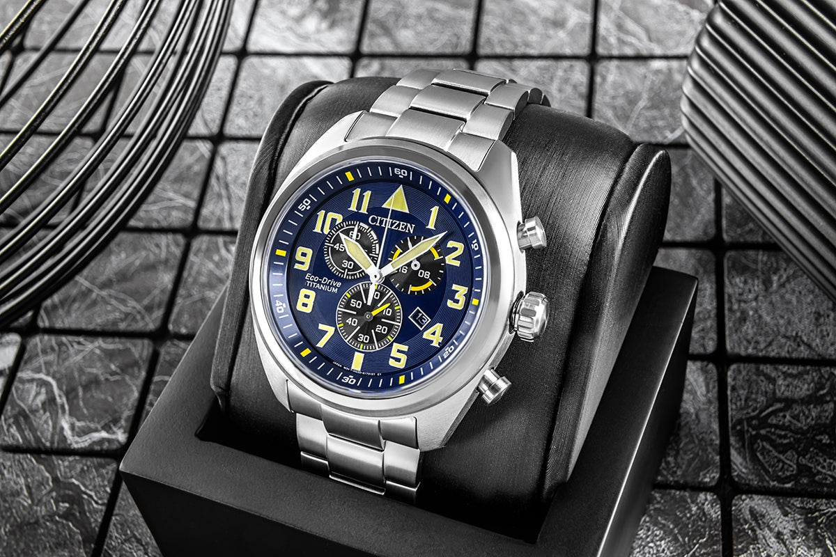 Zegarek Męski CITIZEN Super Titanium Eco-Drive AT2480-81L + BOX – zdjęcie 8