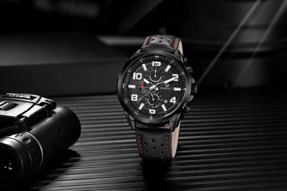 Zegarek Męski Perfect Chronograf CH05L-07 + Box – zdjęcie 2