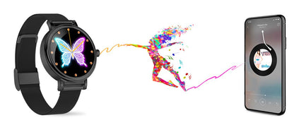 Zegarek Damski RUBICON SMARTWATCH RNBE64-3 BLACK – zdjęcie 16