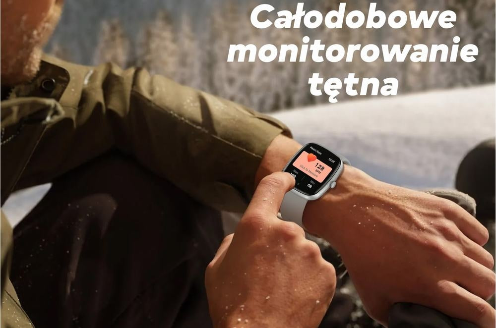 Smartwatch Męski GRAVITY GT18-6 Czarny Pasek Silikonowy + Granatowy Pasek – zdjęcie 13