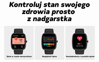Smartwatch Damski GRAVITY GT18-2 Różowy Pasek Silikonowy + Biały Pasek – zdjęcie 14