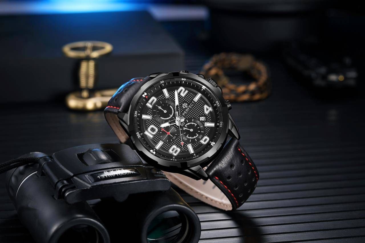 Zegarek Męski Perfect Chronograf CH05L-07 + Box – zdjęcie 3